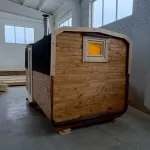 Баня Квадро бочка 4x2.4