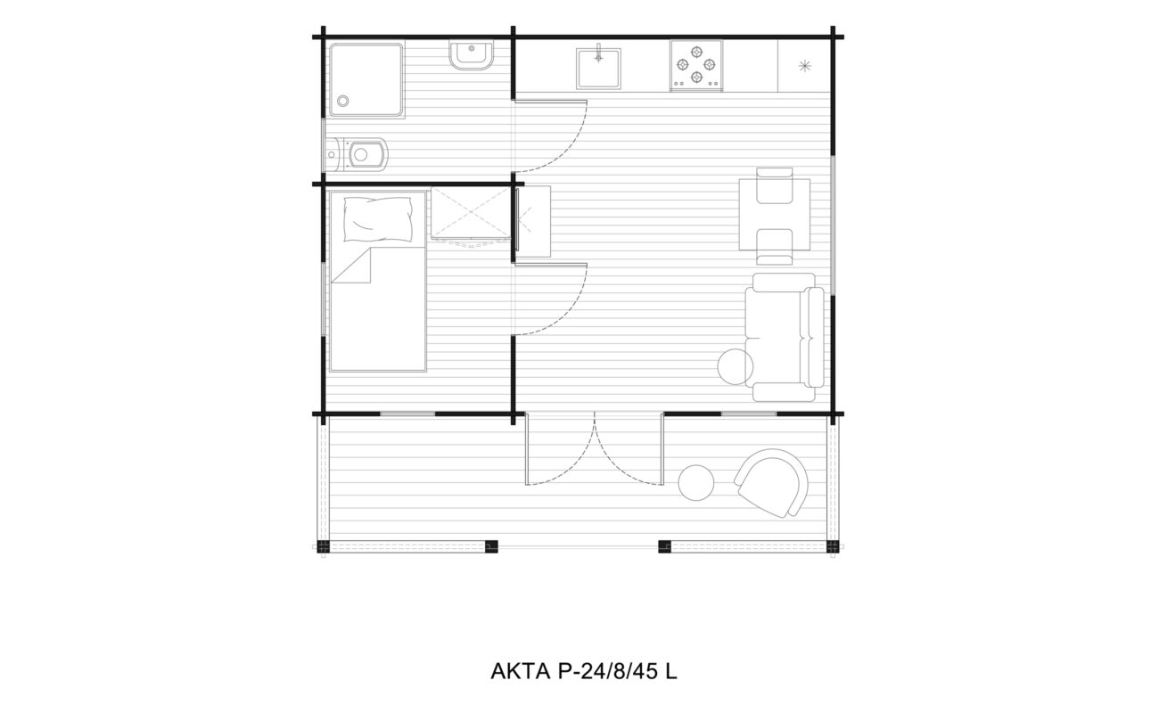 Дом из бруса акта