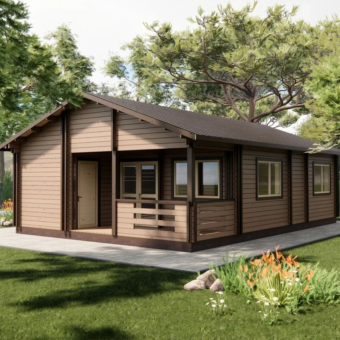 Дом из бруса Патрик