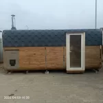 Баня Квадро 5x2.4 на 3 отделения