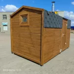 Баня с выдвижным полком 4x2.4 — изображение 3