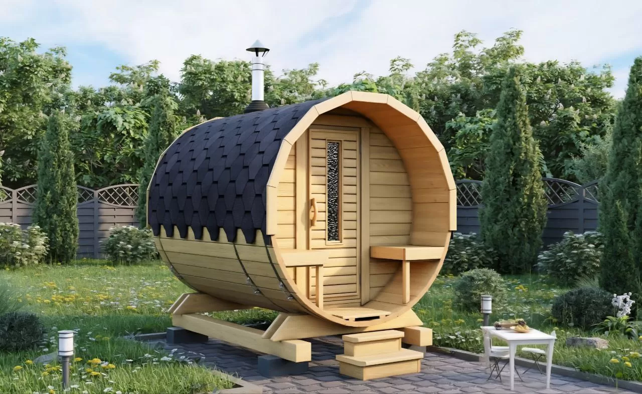 banya-bochka-mini-minsk Баня бочка — изображение 1