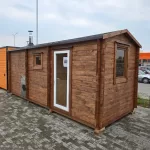 Баня из проф. бруса 6x2.4